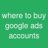 where to buy google ads accounts