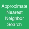 Approximate Nearest Neighbor Search