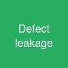Defect leakage