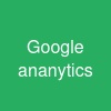 Google ananytics