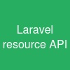 Laravel resource API