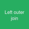 Left outer join