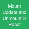 Mount Update and Unmount in React