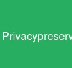 Privacy-preserving