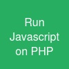 Run Javascript on PHP