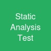Static Analysis Test