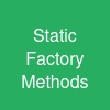 Static Factory Methods