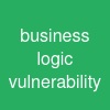 business logic vulnerability