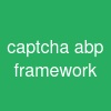 captcha abp framework