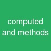 computed and methods