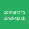connect to blockstack