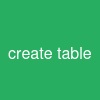 create table