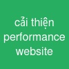 cải thiện performance website