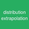 distribution extrapolation