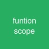 funtion scope