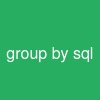 group by sql