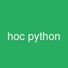 hoc python