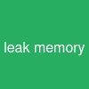 leak memory