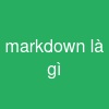 markdown là gì