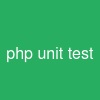 php unit test