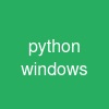 python windows