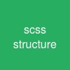 scss structure