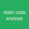 static code analysis