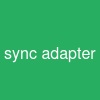 sync adapter