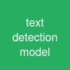 text detection model