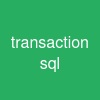 transaction sql
