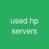 used hp servers