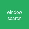 window search