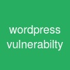 wordpress vulnerabilty