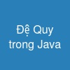 Đệ Quy trong Java