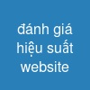 đánh giá hiệu suất website