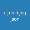 định dạng json