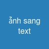 ảnh sang text