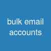 : bulk email accounts