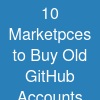 10 Marketpces to Buy Old GitHub Accounts Cheap