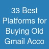 33 Best Platforms for Buying Old Gmail Acco