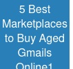 5 Best Marketplaces to Buy Aged Gmails Online1