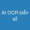 AI OCR biển số