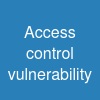 Access control vulnerability