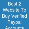 Best 2 Website To Buy Verified Paypal Accounts