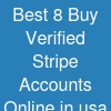 Best 8   Buy Verified Stripe Accounts Online in usa