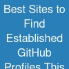 Best Sites to Find Established GitHub Profiles This Year