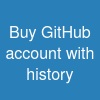 Buy GitHub account with history