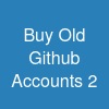 Buy Old Github Accounts 2