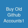 Buy Old Github Accounts1