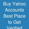 Buy Yahoo Accounts – Best Place to Get Verified Accounts in 2026